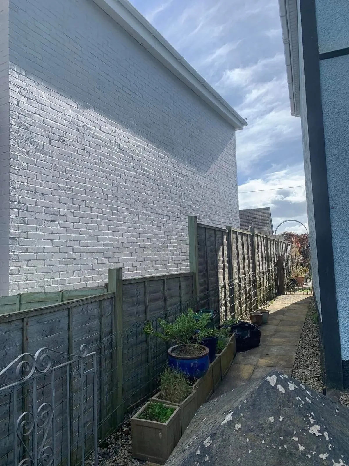 Masonry painting – after