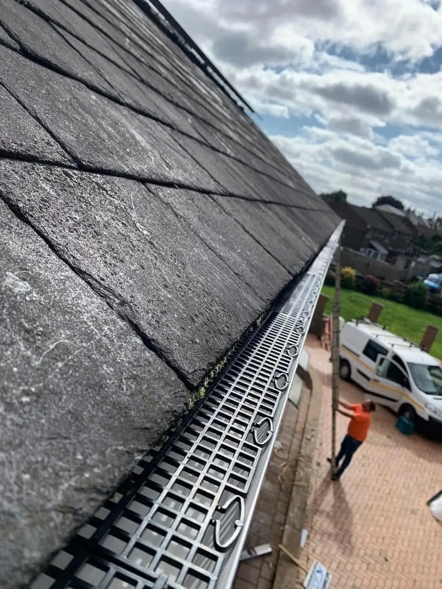 Roof clean and gutter guards, Plymouth